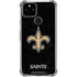 NFL New Orleans Saints Distressed Google Pixel 5 Clear Case